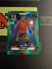 2026 Panini Prizm FIFA World Cup Belgium Jeremy Doku Green /5