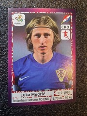 2012 Panini UEFA Euro Album Stickers Luka Modric #387 purple Croatia