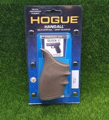 Hogue HANDALL Beavertail Rubber Grip Sleeve Glock 17 18 19x 20 21 22 FDE – 17023