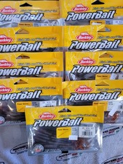 Berkley PowerBait 4″ Power Worm Pumpkinseed