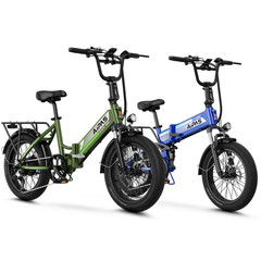 750W Electric Bike 1500W Peak Motor 48V 12.8Ah 62 Miles E-Bike for Adults