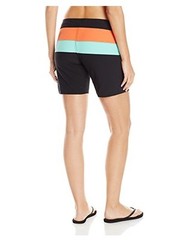 NEW VOLCOM SIMPLY SOLID 7″ BOARDSHORT BOARDIE STRETCH BLACK PANT size 5 PP180