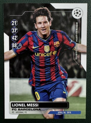 2023-24 Lionel Messi Topps UEFA Club Competitions HH-10 Historic Hat Trick