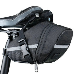 1 pc Black Waterproof Bicycle Saddle Bag Rear Seat Tool Storage Pouch