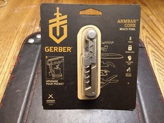 Gerber Armbar Cork Multi Tool 8 Tools In 1 Stainless Steel 3.1 O.Z. 4″ Closed