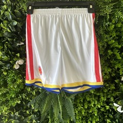 Adidas Colombia Soccer Shorts Youth 28 White Yellow Blue Futbol Athletic