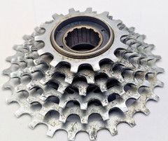 SHIMANO INDEX SIS JAPAN 6 Speed Freewheel 14 TOOTH 28 TOOTH MF-Z012 SILVER