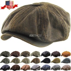 Mens Ivy Hat Golf Driving Ascot Winter Flat Cabbie Newsboy Debonair