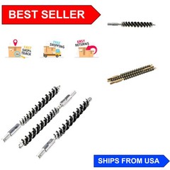 High Durability .17 Caliber Nylon Rifle Bore Brush Set – 3 Pieces Included
