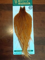 Whiting RUSTY NATURAL DUN Cape Bronze Grade Hackle Feathers NEW Hebert Miner
