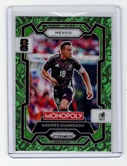 2026 Panini Prizm Monopoly FIFA World Cup #55 Andres Guardado Green Wave Mexico