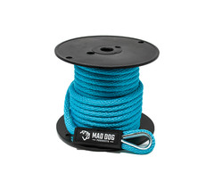 Solid Braid Anchor Line w Stainless Steel Thimble and Spool by Mad Dog Products