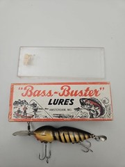 Bass-Buster Sting Ray Early Smithwick Vintage Fishing Lure with Box DB 100 S&B