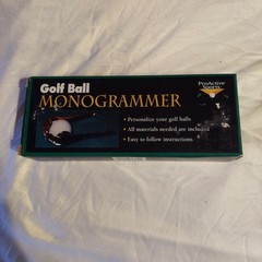 Proactive Sports Golf Ball Monogrammer Never Used