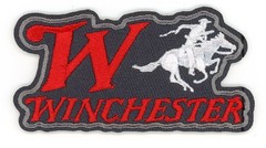 Winchester Firearms Patch Iron-On Sew-On Vintage Gun Smith Shooting Gear Appliqu