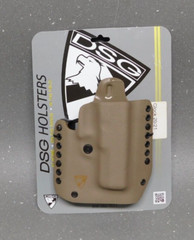 DSG Arms RH Tan Kydex Alpha Holster Glock 20/21 USA MADE