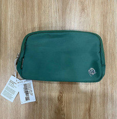 Lululemon Belt Bag Everywhere 1L Green Teal Crossbody Waist Pack NWT New