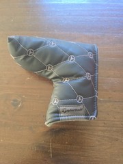 TaylorMade Black Grey Logo Diamond Designed Golf Blade Putter Cover