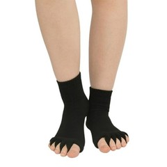 Toe Separator Socks Yoga Sports Gym Health Massage Foot Alignment Socks