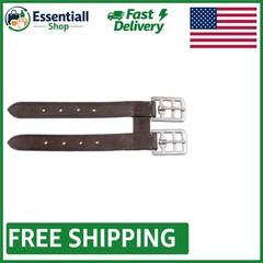 Sleek EquiRoyal Leather Girth Extender – Perfect for Equestrian Comfort