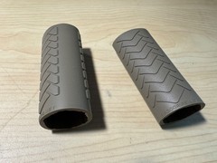 ERGO Sleeve Universal Tactical Grip Sleeve; FDE, Set of 2, High Temp Silicone