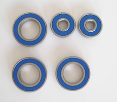 CROSSMAX SLR 09,10,11 DISC CERAMIC BALL BEARING KIT FRONT + REAR WHEELS