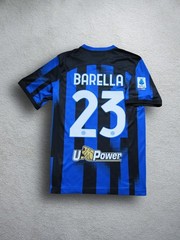 23/24 Inter Milan BARELLA Soccer Jersey Football Shirt Italy [XL] **AUTHENTIC**