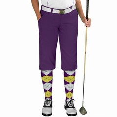 Golf Knickers golfknickers.com Women’s Size 6 Purple Traditional Golf Apparel