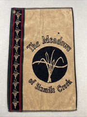 Sir Christopher Hatton The Meadows Of Six Mile Creek Golf Towel 23” x 15”