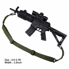 2 Point Gun Sling Shoulder Strap Trigger Snap with QD Swivel Mount Adjustable