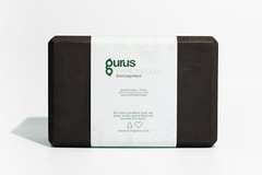 Gurus Recycled Foam Yoga Block 4» x 6» x 9» NEW