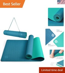 Water-Resistant Yoga Mat 72″x24″ – Eco-Friendly, Lightweight & Easy to Clean