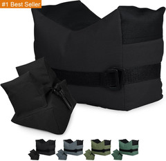 Twod Outdoor Shooting Rest Bags – Target Sports Bench Rest with Front & Rear Sup