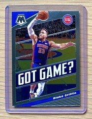 2019-20 BLAKE GRIFFIN PANINI MOSAIC GOT GAME INSERT CARD!