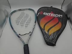 EKTELON🎾BLAZE🎾BLUE🎾PURPLE SILVER F3 875 POWER FAN MAX SWEET SPOT RACQUET