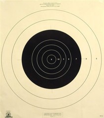 MR-52 [MR52(P)] NRA Official 200 Yard Slow Fire High Power Rifle Target (100)