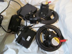 DIY Self propelled Fishing Cart W/Talking Controller & 10 in Tires