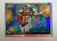 2025 Topps Cosmic Chrome Football Patrick Mahomes II Starry Night STN-14