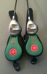 La Jolla Knife Junior 1/3 & 5/7 Woods 9-12 YEARS OLD Graphite Golf Clubs