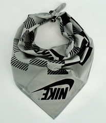 Nike Bandana Adult Cotton LT Smoke Grey/Black