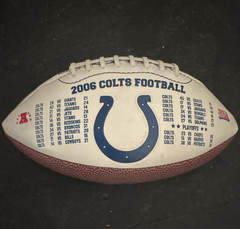 Sports Illustrated Indianapolis Colts Super Bowl XLI Champions Ball, Football