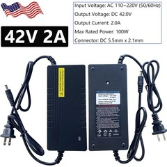 42V/54.6V Smart Battery Charger 2A/5A For Electric Bicycle Lithium Liion Battery
