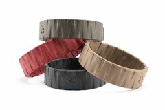 Strike Industries Tactical Rubber Bang Band Bands 5-Pack -Black, Red, OD, or Tan