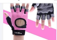 Women’s Padded Workout Gloves for Cardio Drumming & Gym – Breathable Non-Slip
