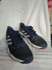 Adidas CodeChaos 25 IH8447 Navy White Scarlet Men Spikeless Golf Shoes Size 13