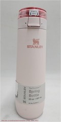 Stanley 20fl oz Stainless Steel Flowstate Spring Bottle READ DESCRIPTION