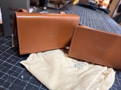 Brooks England D-Shaped Saddle Bag in Honey Color