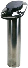 Rod Holders, 30 deg Angled Boat Rod Holders, 316g Stainless Steel w/Caps