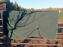 Forest Green XL Eous European High Neck Fleece, Brand New with tags, Fits 87-90”