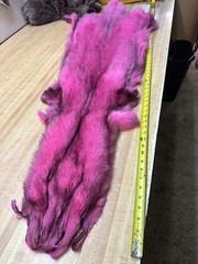 BLUE FOX EXTRA EXTRA HEAVY GORGOUS TOP OF THE LINE FROM NORWAY DYED